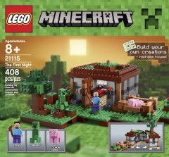 [代購]LEGO Minecraft 21115 The First Night 樂高創世神系列